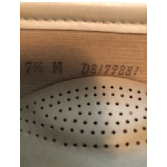 SAS Tripad Comfort white Leather Slip On Loafers Moc Toe Womens Shoes Size 7.5 - Picture 7 of 7